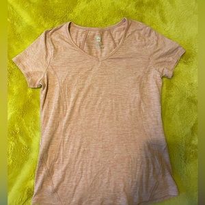 NWOT RBX active shirt- Heather pink- size small